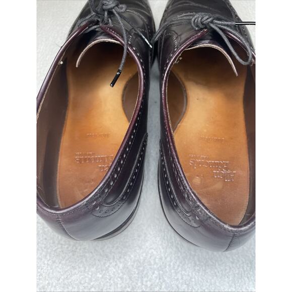 Allen Edmonds Marlow Merlot Wingtip Oxford Men\'s 11.5 D USA Vintage Leather main image 11